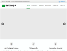 Tablet Screenshot of monsegurinformatica.com